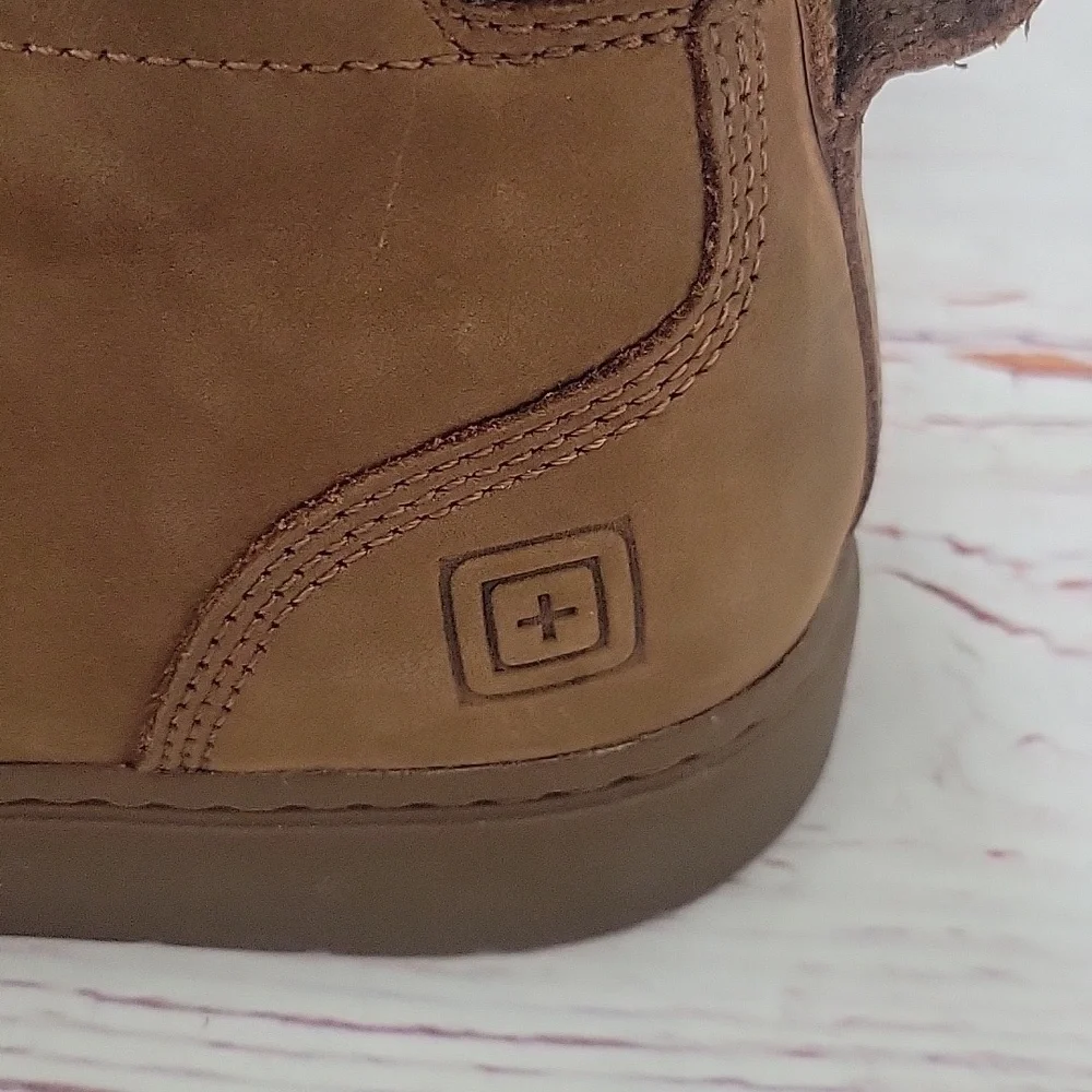 5.11 TACTICAL CHUKKA Men's Classic Brown Boots Size 12